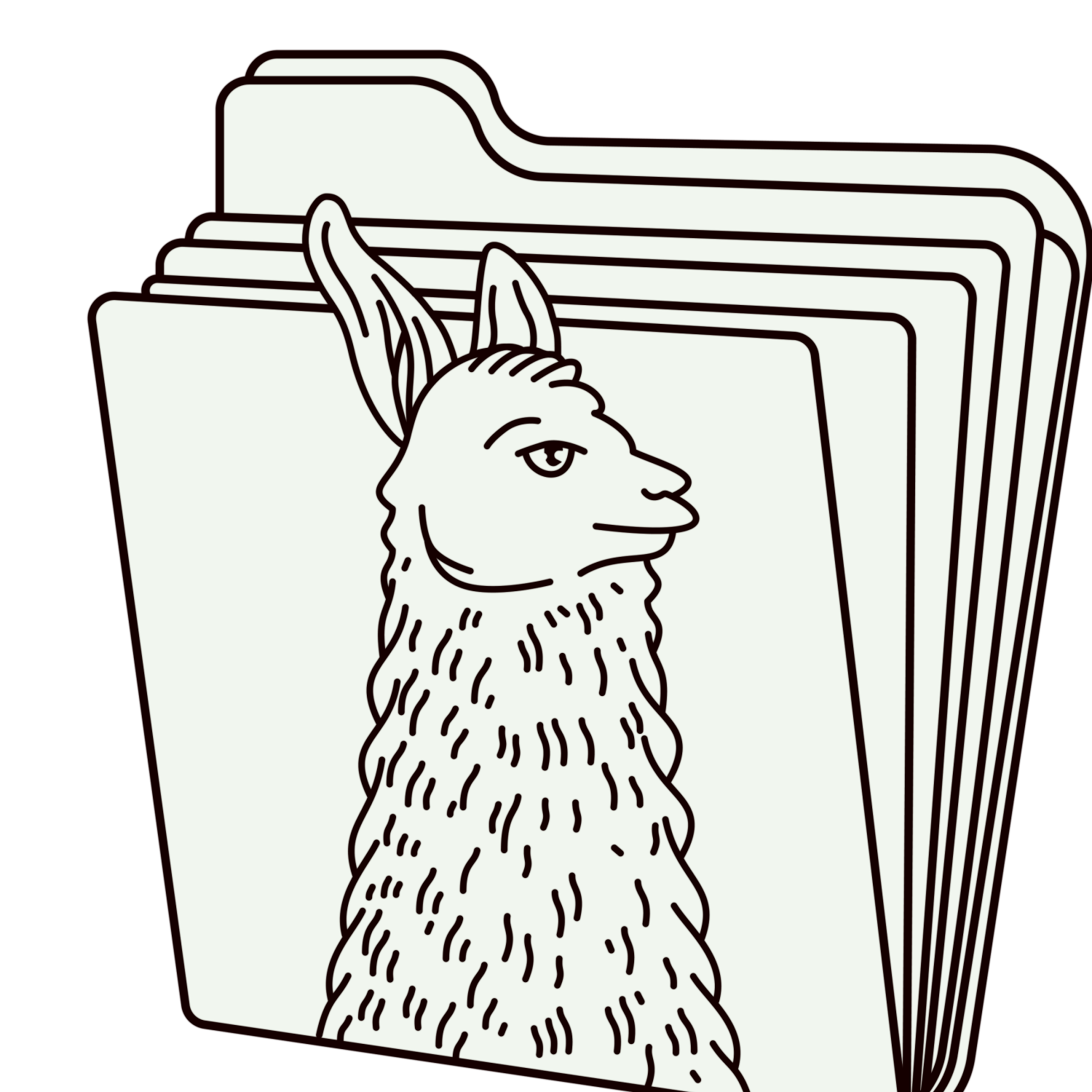 Llamafile 標誌